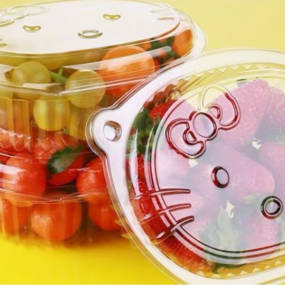 Hello Kitty Plastic Reusable/Disposable Food Storage Containers 20 Pack - Picture 2 of 8